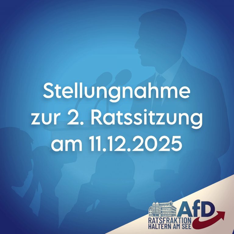 stellungnahme 2. ratssitzung