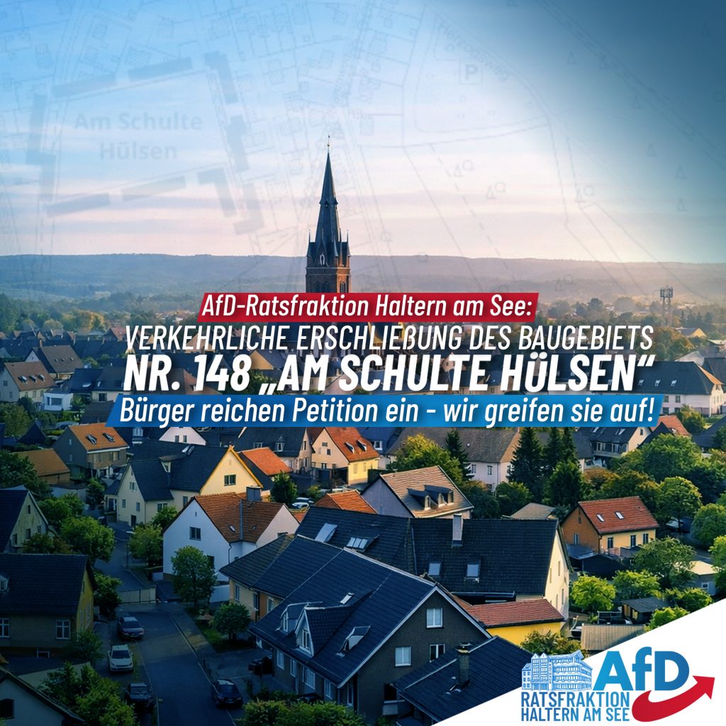 prüfung einer verkehrserschließung am baugebiet „am schulte hülsen