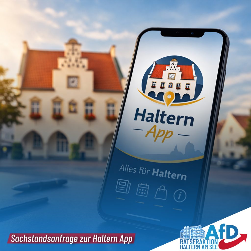 anfrage haltern app
